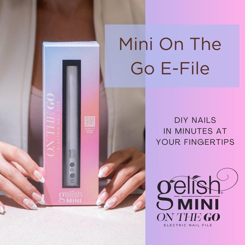 Gelish Mini On The Go Electric Nail File, Nail Drill, Nail Care