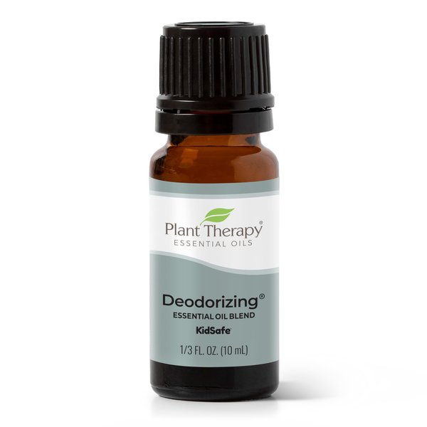 Plant Therapy Deodorizing Essential Oil Blend 10 mL (1/3 oz) 100% Pure, Undiluted, Therapeutic Grade