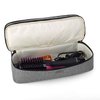 Teamoy Double-Layer Travel Storage Bag Compatible with Revlon One-Step Hair Dryer and Volumizer Hot Air Brush and Attachments, Gray(Bag Only)