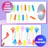 Pllieay 110pcs Outer Space Party Bag Fillers for Kids, Space Bouncy Balls Sticky Hands Slap Bracelets Space Toys for Kids Birthday Christmas Gift Goodie Bag Fillers Pinata Stuffers Classroom Prizes