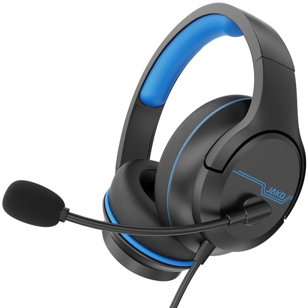 Gaming Headset for Xbox One, PS5, PS4, PC, Sega Game Gear and Other Devices with 3.5mm Audio Jack, Plug and Play, Gaming Headphones for Nintendo Switch with Clear Mic, Folding Design for Kids (Blue)