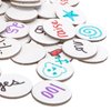 Stellar Factory: Dry Erase Tokens: Reusable for DIY, Game Design, and RPGs (80 PCS)