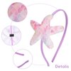 LXYXEV Starfish Headbands Sea Star Hair Band Glitter Mermaid Scale Hair Hoop Sweet Accessories for Women Girls Head Wear Gifts