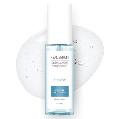 EUNYUL Real Hyaluronic Acid Serum 1.69 fl. Oz. Korean Skincare Radiance & Hydration for Dry Skin hyaluron serum
