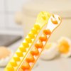 Multi-functional household egg cut flower shaper, egg decorator, delicate kitchen gadgets, easy to clean (2 pieces/set)