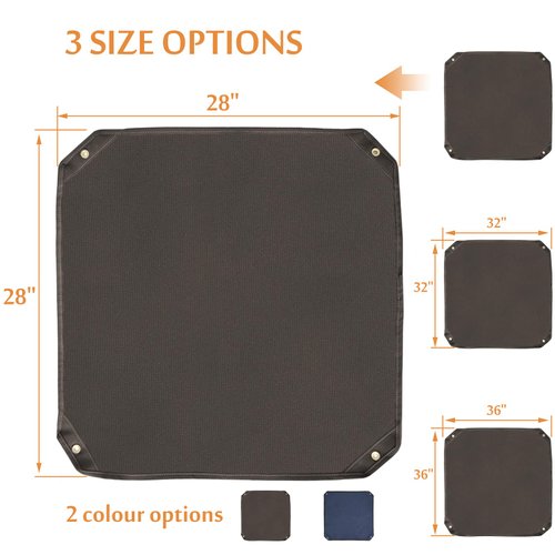 Foozet Winter Top Air Conditioner Cover for Outside AC Unit, 28 x 28 inches