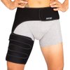 Copper Compression Hip Brace Sciatica - Groin Wrap for Pain Relief Thigh Compression Sleeve - Support for Hip Flexor Arthritis for Pulled Muscles-Sciatica Nerve Brace Injury for Men and Women (Left
