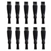 BlingKingdom 10pcs Mens Electric Shaver Cleaning Brush Hair Remover Shaving Razor Brush Replacement Brushes - Black