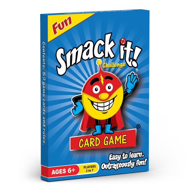 Arizona GameCo Smack it! Card Game for Kids & Families – Fun and Easy to Learn or as Basket Stuffers, Ages 6+