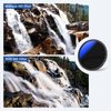 NEEWER 67mm MRC Variable ND Filter ND2-ND400, Neutral Density Adjustable ND Filter (0.3 to 2.7,1 to 9 Stops), Multi Layer Coated Optical Glass, Water Repellent & Scratch Resistant Ultra Slim Filter