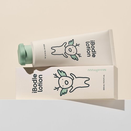 iBodle Lotion 300ml/10.14fl oz, Facial Soothing Lotion, Centella Asiatica Extract 63%, Dry Skin for Kid & Adult, Hypoallergenic, Korean Skin Care