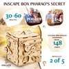 INSCAPE Pharaoh´s Secret Puzzle Box - Escape Room in A Box for Adults - Cluebox - Mind Puzzles for Adults - Puzzle Boxes with Hidden Compartments - Puzzle Boxes for Adults - Wooden Puzzle Box