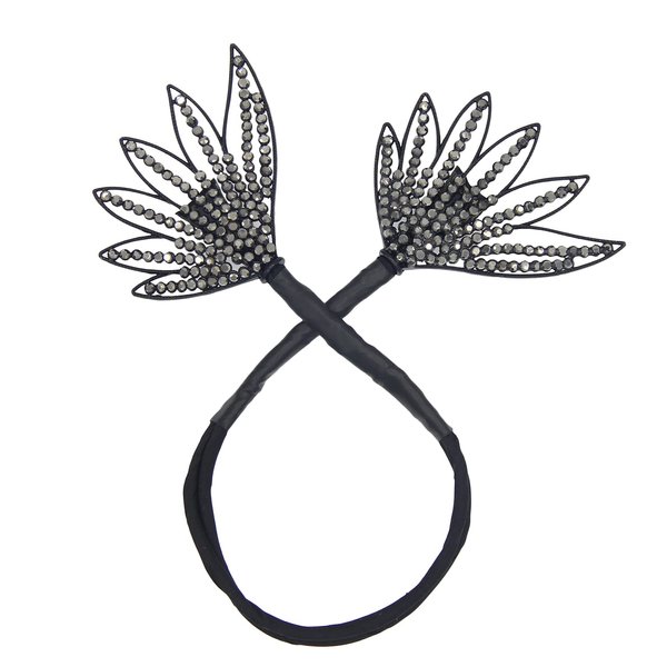 NASAMA Hair Bun Magic Hair Styling Deft Bun Elegant Easy Bun Maker Hair Accessories for women (Black/2)