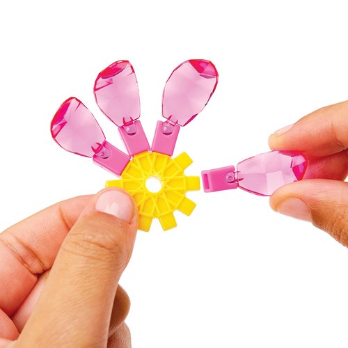 RoseArt Crystal Gem Creations Jewel Succulents Kit, 175+ Pieces, Great for Adults, Tweens and Children Ages 8+