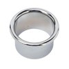 Hair Dryer Holder Insert, Stainless Steel Styling Station Hair Dryer Holder Replacement Ergonomic Burr for Hairdresser for Bathroom (Stainless Steel Color)