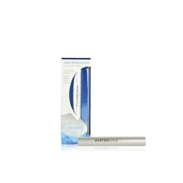 Whiter Image ToGo Teeth Whitening Pen, Erases Stubborn Teeth Stains While Strengthening Enamel, Restorative Serum Gel That Reverses Enamel Damage from Bleaching