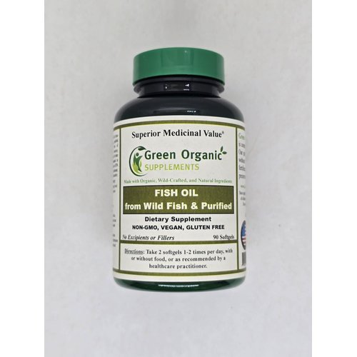 Green Organic Supplements Fish Oil