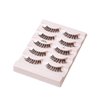i•ENVY False Eyelashes and Lash Adhesive Set Demi Wispies Natural Lashes 5 Pairs Fake Eye Lashes (Black)