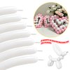 LXZFCRG 260 Balloons White Long Balloons for Balloon Animals, 100pcs Twisting Balloons for Balloon Garland Animals Modeling Birthday Wedding Party Decorations (White)
