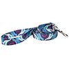 Dutch Dog Amsterdam Fashion Dog Leash, 5-Feet, Aqua Flora