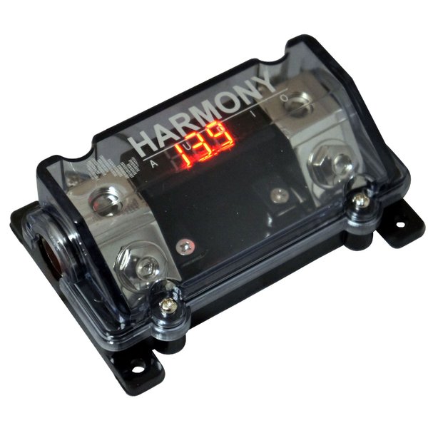 Harmony Audio HA-ANLD1 Car Audio ANL Digital Voltage Display Fuseholder 1/0GA in - Out