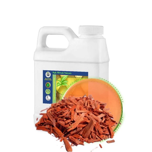 16oz (480ml) Red Sandalwood (Pterocarpus Santalinus) Hydrosol Extract (Distillate Floral Water) - Skin Toner, Nourishing, Hydration, Astringent, Anti-aging - Faint Woody and Slightly Sweet Aroma