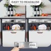 Eobiim Dishwasher Magnet Clean Dirty Sign, Premium Strong Clean Dirty Magnet for Dishwasher, Universal Dirty Clean Dishwasher Magnet, Clean Dirty Sign Indicator for Kitchen Decor, Easy to Read & Slide