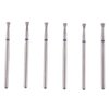 MZCMSL 6pcs Tapered Cuticle Nail Drill Bits, Pro Diamond Nail Bit Set for Nail Salon Manicure, 3/32 Shank efile Bit (Medium)