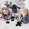 YZONU 3PCS Anime Plush Toys Bendy Doll Cute Game Horror Plush Soft Stuffed Animals Plush Toys for Kids and Game Fans