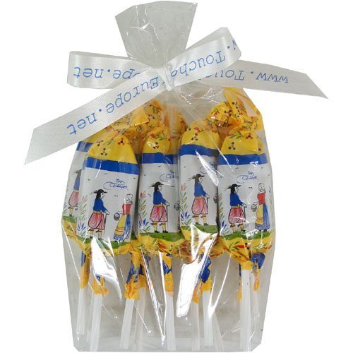 Bonbons Barnier Pierrot Gourmand Salted Butter Caramel Lollipops