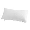 EORTA Inflatable Bathtub Pillow Anti-Slip Aerated Bath Pillow with Suction Cup Spa Bath Cushion for Head Neck Rest Relax, Home, Bathroom, White, 13.8"X7.8"