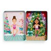 Mudpuppy Enchanted Nutcracker – Magnetic Dress Up Game with Illustrated Christmas Scenes Including 2 Ballerina Characters and Over 40 Mix and Match Magnets Perfect for Holiday Travel