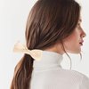4 Pcs Bow Scrunchies Elastic Hair Ties, Silk Bowknot Hair Bands, Cute Ponytail Holder Hair Ropes, Wedding Party Hair Styling Accessories for Women Girls Teen Thick Thin Long Hair