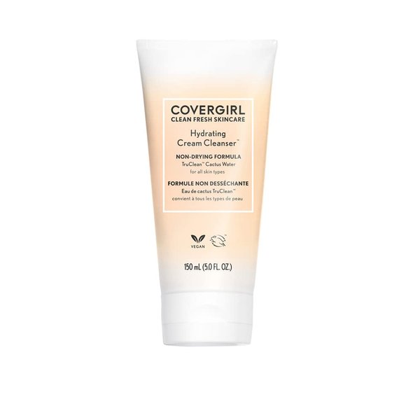 COVERGIRL Clean Fresh Skincare Hydrating Cream Cleanser (Pack of 2)