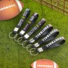 Junkin Football Party Favors Football Silicone Keychains Gift Football Game Accessories Football Party Supplies(12 Pieces)