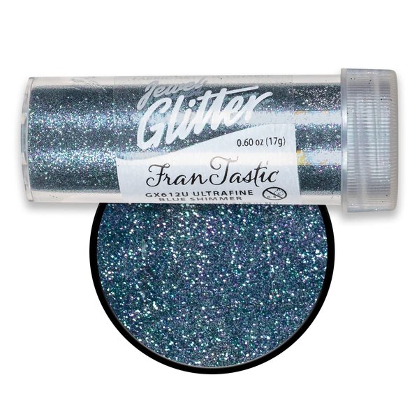 STAMPENDOUS Blue Ultra FINE Glitter SHIMM