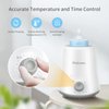 Baby Bottle Warmer, Bottle Warmer, Baby Defrost Warmer&Rapid Food Heater for Breastmilk and Formula, Precise Temperature Control, Fit All Baby Bottles