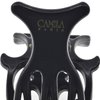 Camila Paris NV74 French Hair Clip for Women, Hair Side Clips, 3 inch Girls Hair Claw Clips Jaw Fashion Durable Styling Hair Accessories for Women, Strong Hold No Slip Grip, Made in France. Black