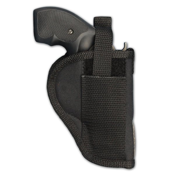 Barsony Gun Concealment OWB Belt Holster for RUGER LCR 38, 357 right