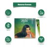 Reshma Beauty Henna (Mehndi/Heena) Cone | 100% Natural, For Soft Shiny Hair | Infused with Eucalyptus Oil| Henna Hair Color, Gray Coverage| Ayurveda Hair Products (pack of 12)
