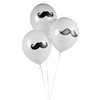 Mustache Latex Balloons (12 pack) Birthday Party Decorations