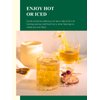 GLDNT Organic Decaf Green Tea Bags, Organic Green Tea Decaffeinated, Smooth Flavor, Super Antioxidant, Iced & Hot Tea, 100 Count