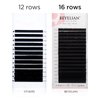 BEYELIAN Eyelash Extensions, Individual Lashes, 0.15mm C Curl 13mm Super Matte Classic Lash Extensions, Ellipse Flat Eyelash Extension, Light and Soft Natural Look for Professional Salon Use