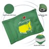 COGOLFING Augusta National Golf Flag Mini, 8x6 Inch, Double-Sided Silk-Screened, Fade-Resistant 420D Nylon, Ideal for Backyard Practice Putting Green, Green, 1-Pack