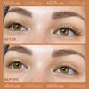 Brown Lashes Natural Look Cat Eye Lashes Brown Eyelashes Faux Mink False Lashes Wispy Volume C Curl Short False Eyelashes with Clear Band by Newcally