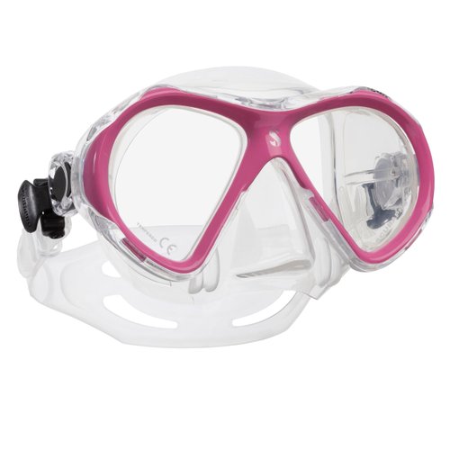 SCUBAPRO Spectra Mini Diving Mask with Mirrored Lens, Pink