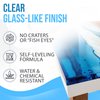Epoxy Resin 16 oz Kit | 1:1 Crystal Clear Resin and Hardener for Super Gloss Coating | for Bars, Tabletop, Art, Jewelry, Casting Molds | Safe for Use on Wood, Metal, Stone, Plastic, Marine Sealer