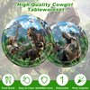 120PCS Dinosaur Party Birthday Supplies for Boys Kids Dino World Themed Tableware Set Dinosaur Park Party Decorations Tableware Set Plates Napkin Cups Set for 20 Guests