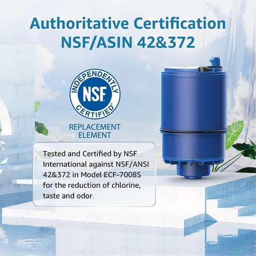 AQUA CREST NSF Certified Water Filter, Replacement for All PUR®, PUR®PLUS Faucet Filtration Systems, Pur® RF-9999® Faucet Water Filter (6 Count)