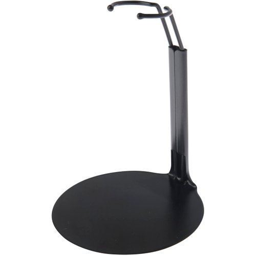 Plymor DSP-4125B Black Adjustable Doll Stand, fits 7, 7.5, 8, 8.5, and 9 inch Slim Waist Dolls or Action Figures, Waist is 1.125 to 1.5 inches Wide, 3.25 to 4 inches Around, Pack of 12